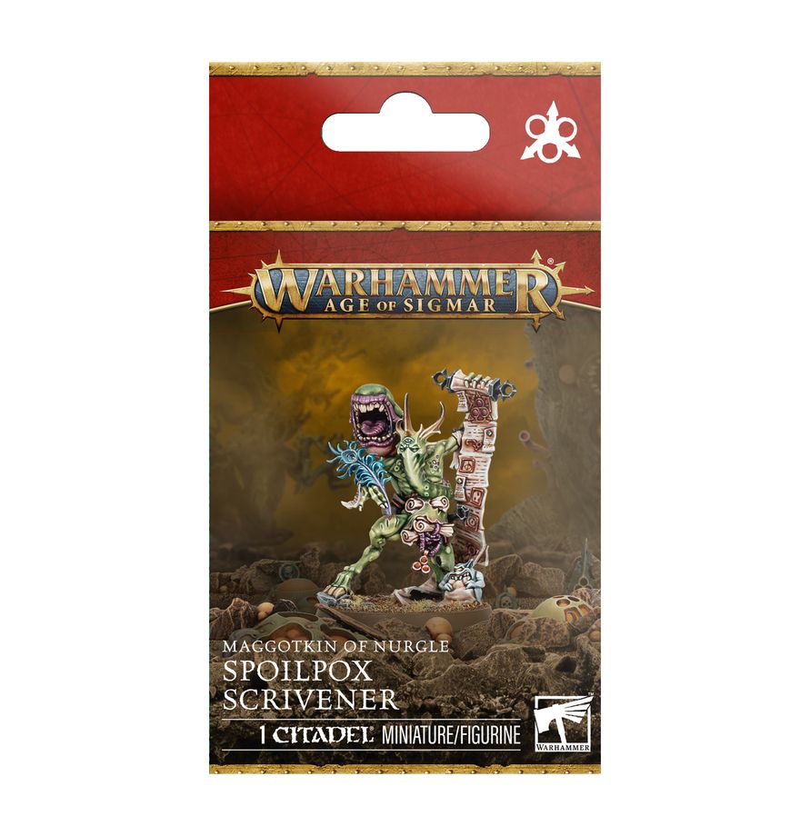 Maggotkin of Nurgle: Spoilpox Scrivener
