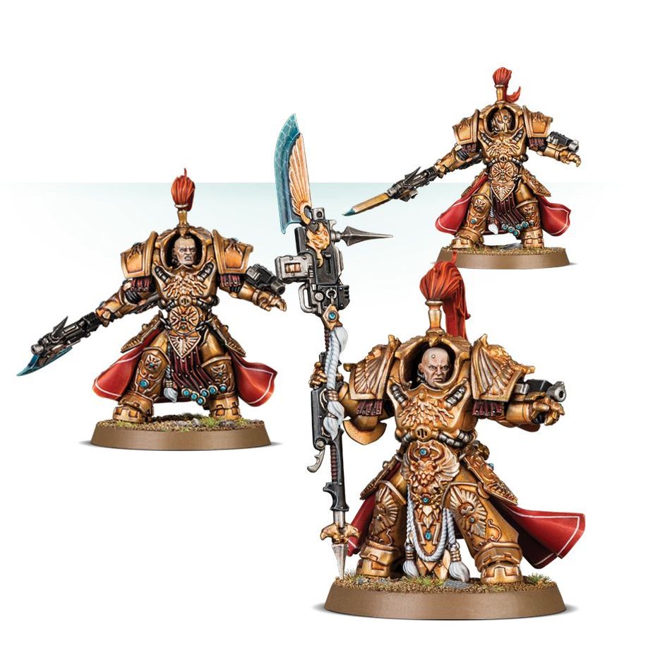 Adeptus Custodes: Shield-Captain in Allarus Terminator Armor