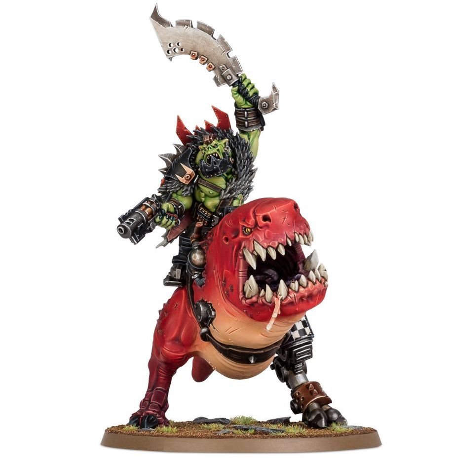 Orks: Beastboss on Squigosaur