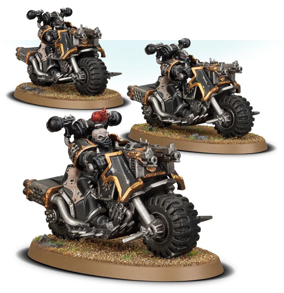 Chaos Space Marines: Bikers