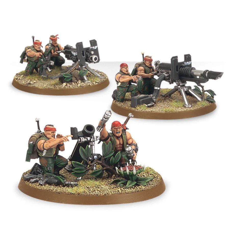 Astra Militarum: Catachan Heavy Weapons Squad