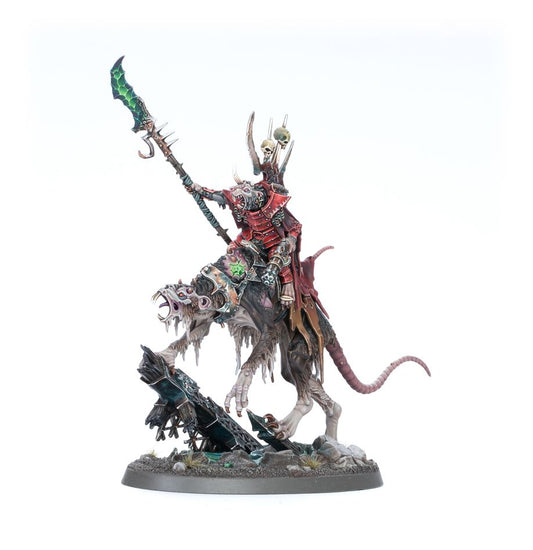 Skaven: Clawlord on Gnaw-Beast