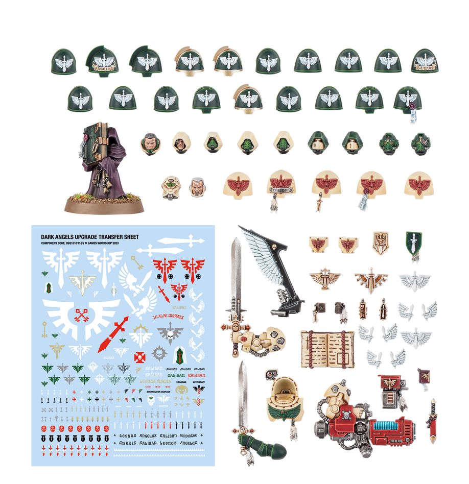 Dark Angels: Upgrades and Transfer Sheet