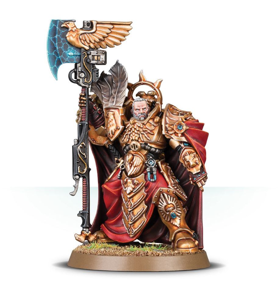 Adeptus Custodes: General Trajann Valoris
