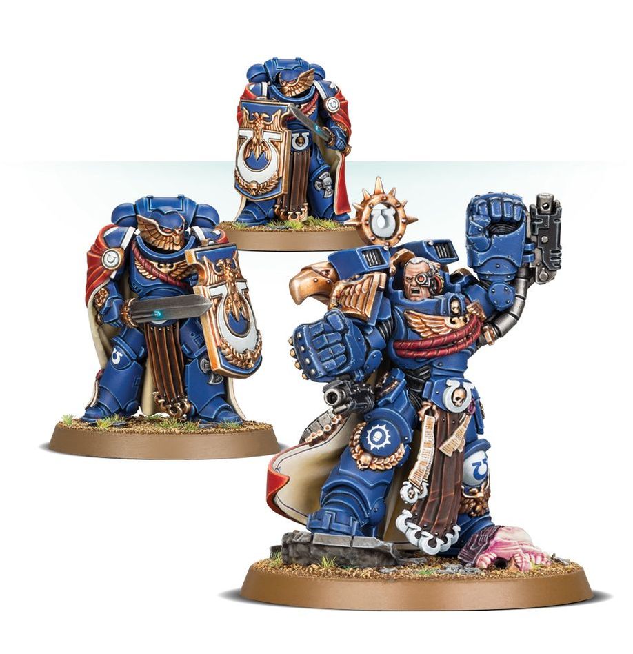 Marneus Calgar with Victrix Honor guard