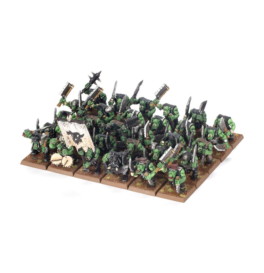 Orc and Goblin Tribes: Orc Boyz Mob
