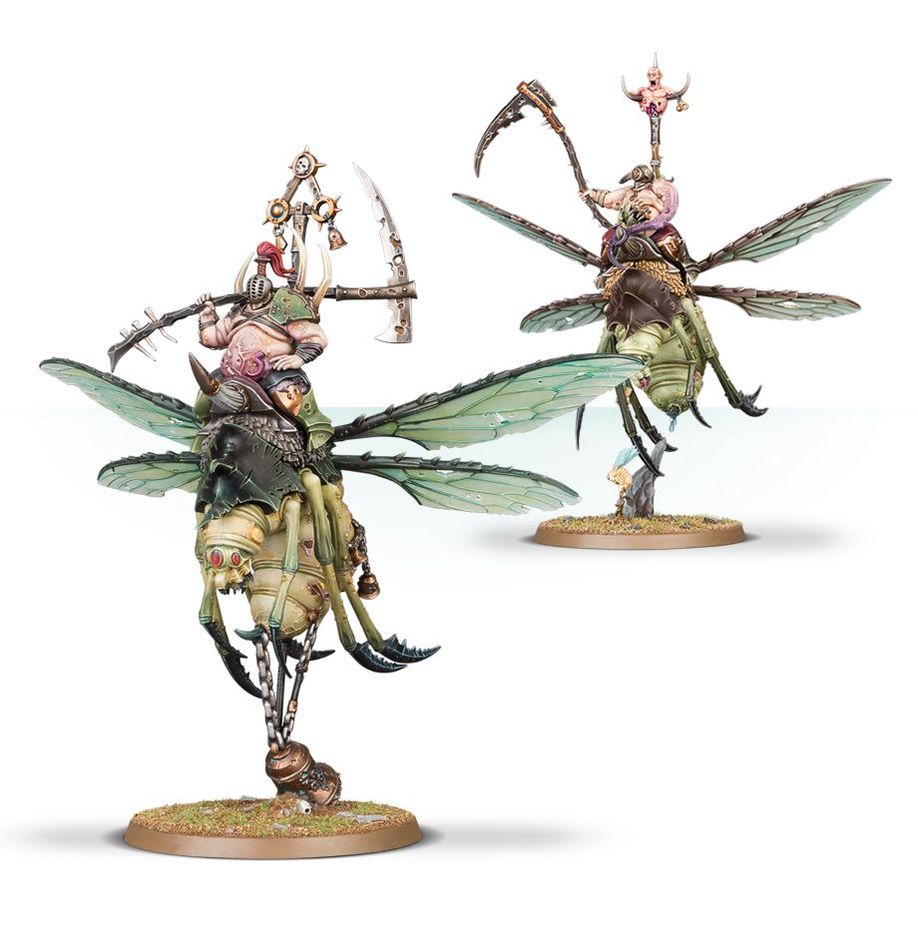 Maggotkin of Nurgle: Pusgoyle Blightlords