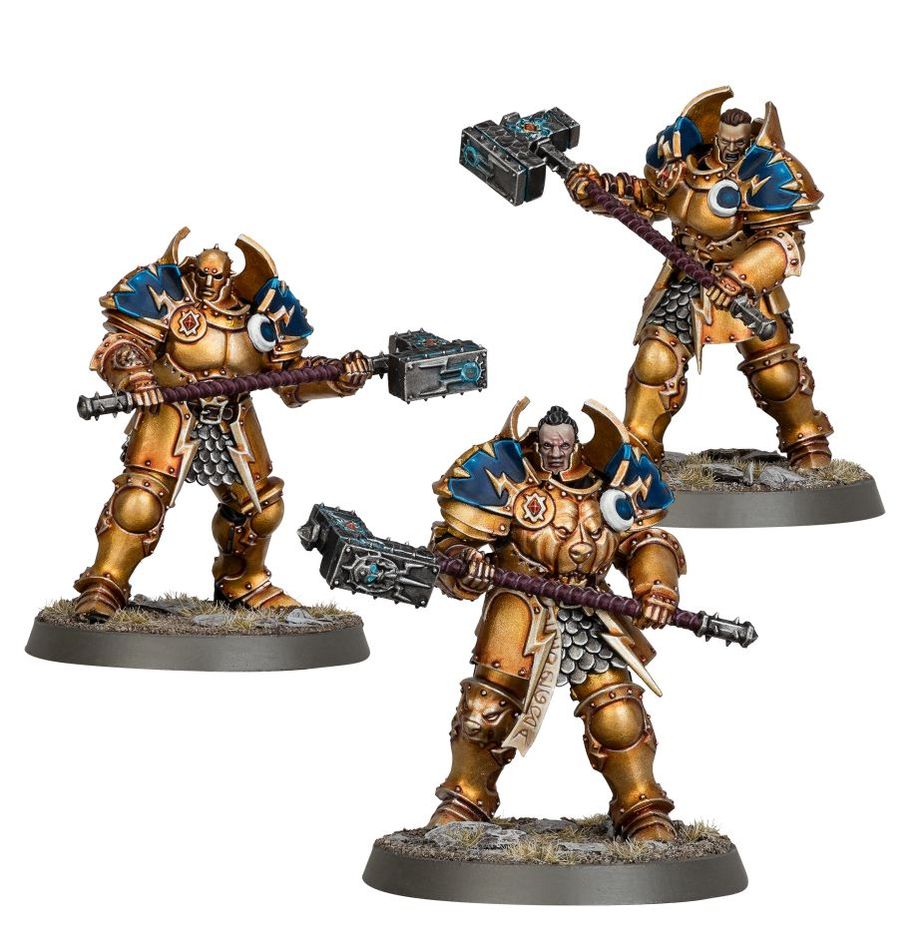 Stormcast Eternals: Annihilators with Meteoric Grandhammers