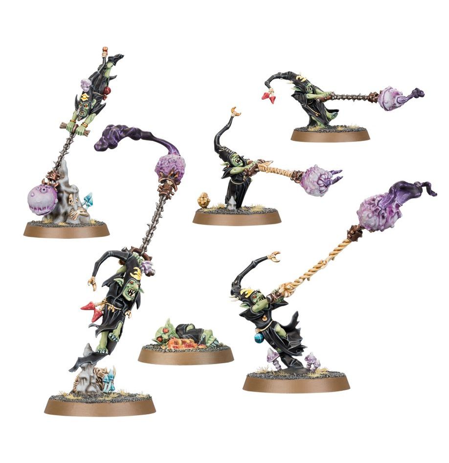 Gloomspite Gitz: Sporesplatta Fanatics