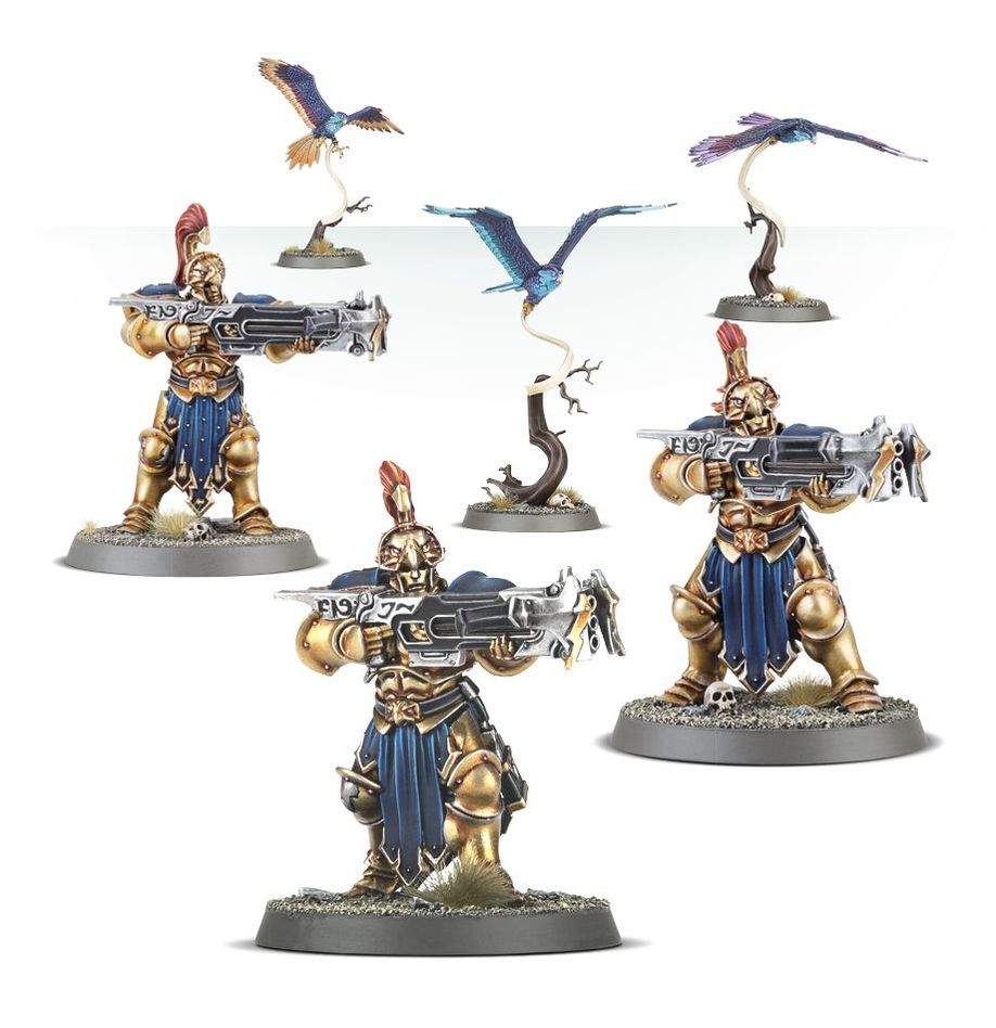 Stormcast Eternals: Vanguard-Raptors with Hurricane Crossbows & Aetherwings