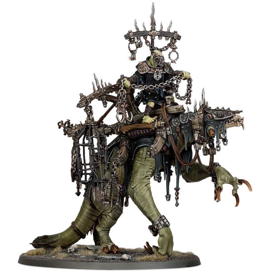 Orruk Warclans: Snatchaboss on Sludgeraker Beast