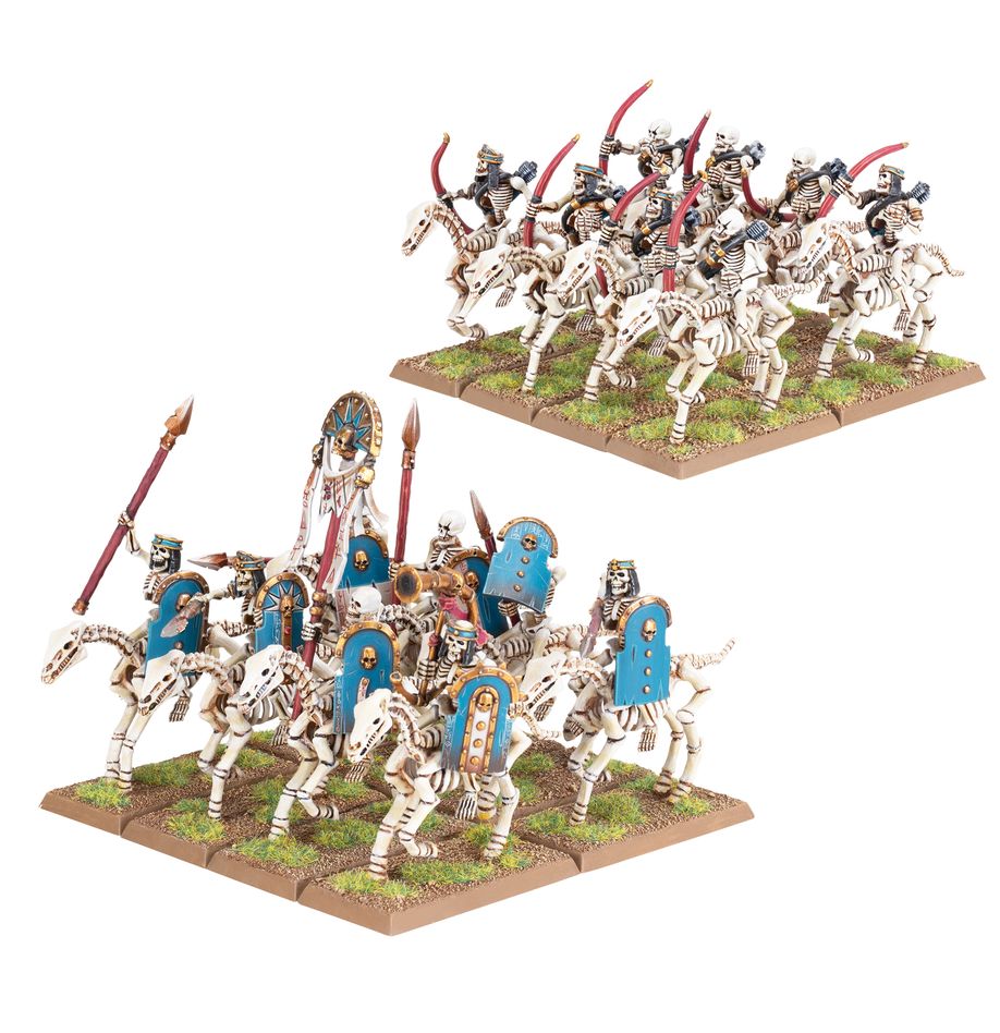 Tomb Kings of Khemri: Skeleton Horsemen/Horse Archers
