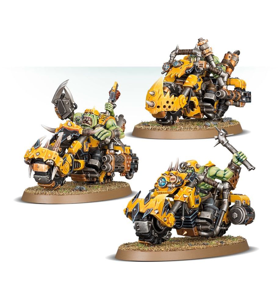 Orks: Warbike Mob