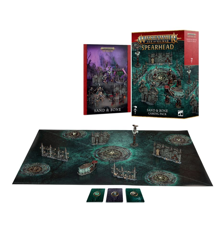 Warhammer: Age of Sigmar. Spearhead: Sand & Bone Gaming Pack