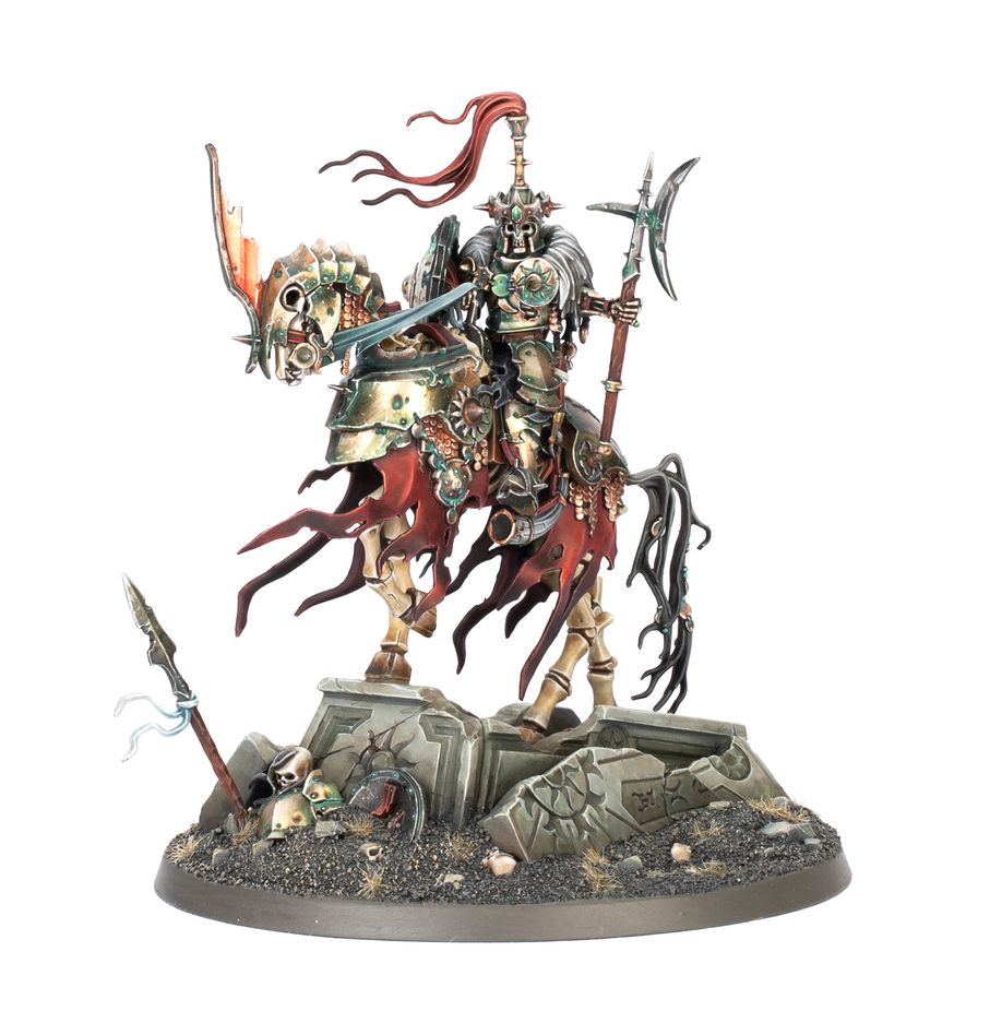 Soulblight Gravelords: Wight King/Lord on Skeleton Steed