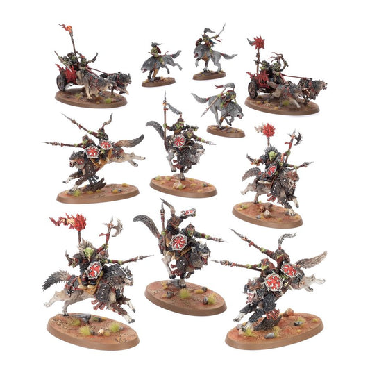 Spearhead: Gloomspite Gitz – Snarlpack Huntaz