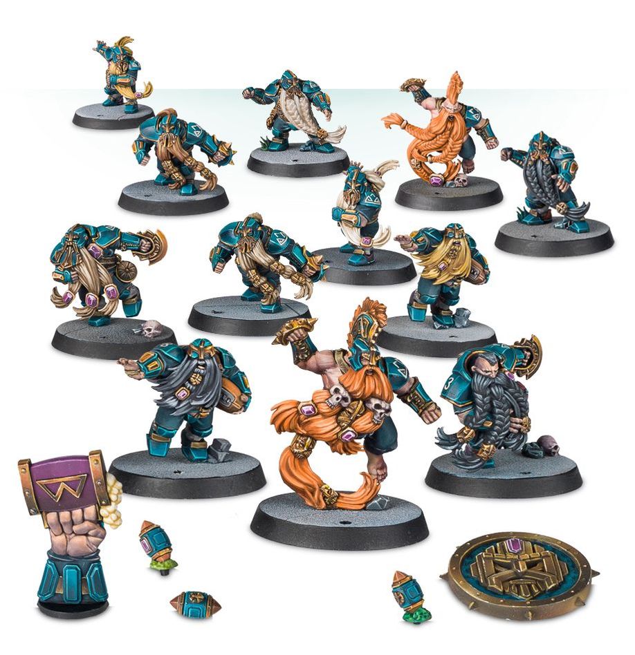 Dwarf Blood Bowl Team: The Dwarf Giants