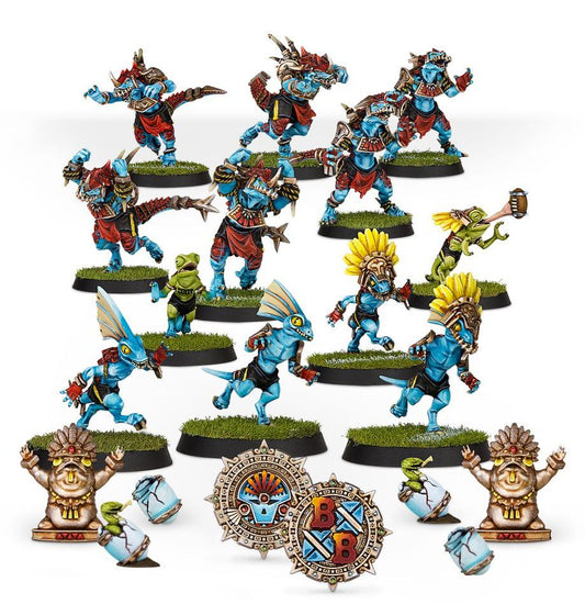Lizardmen Blood Bowl Team: Gwaka’moli Crater Gators