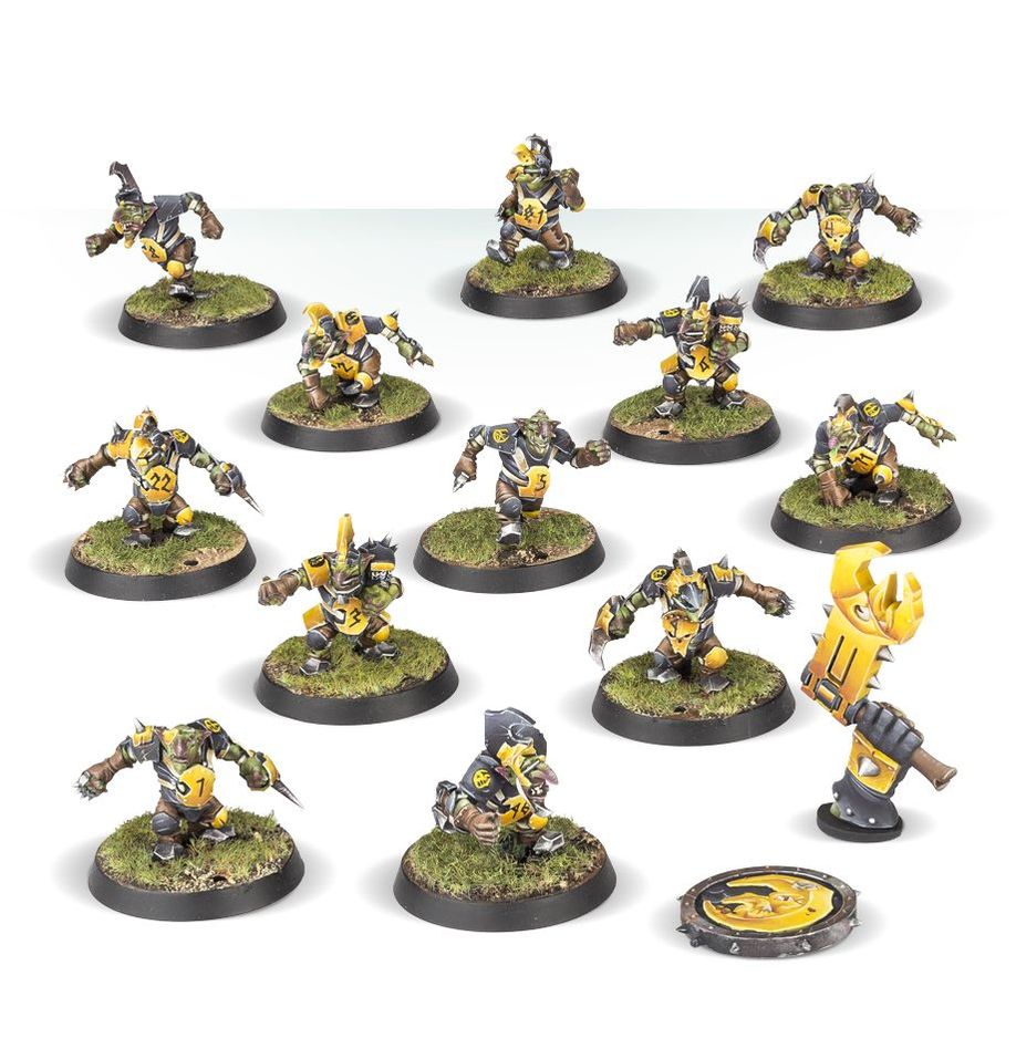 Goblin Blood Bowl Team: Scarcrag Snivellers