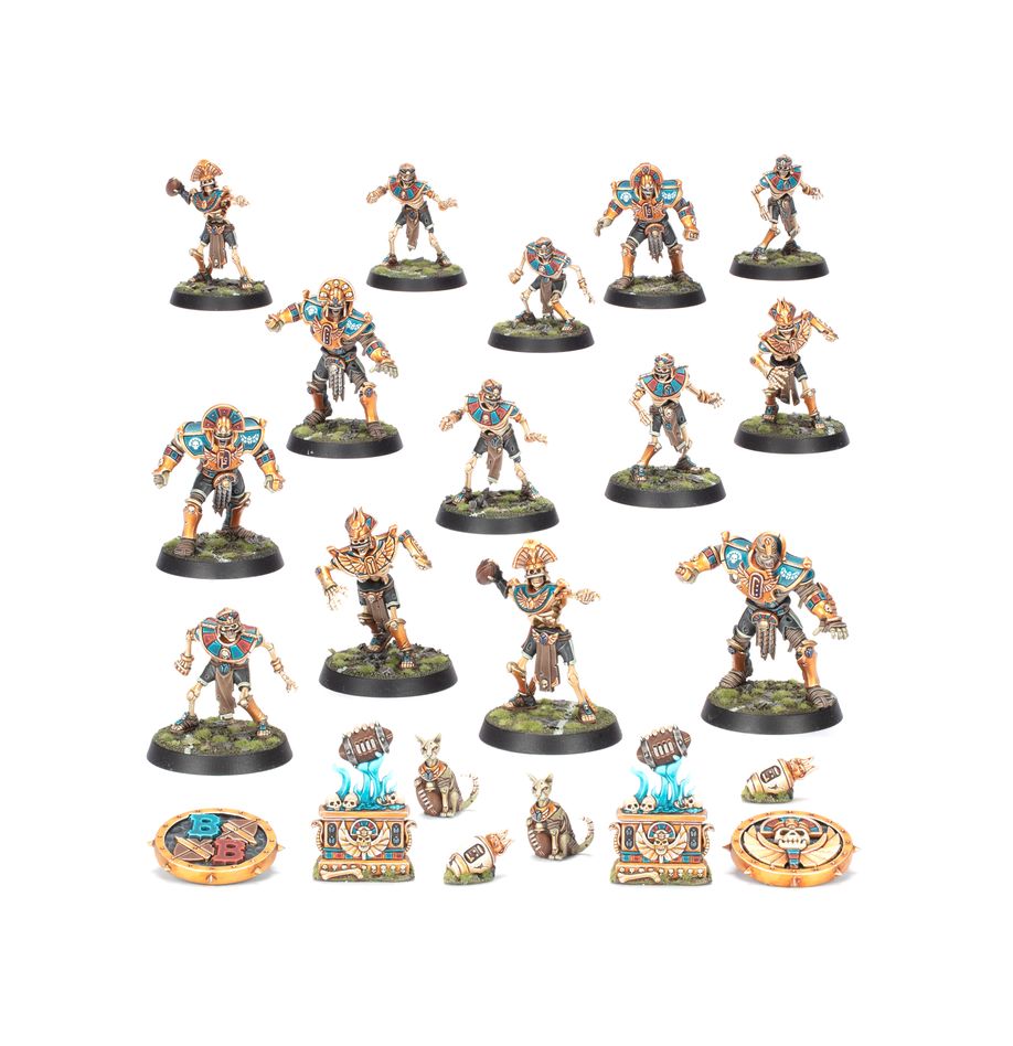 Blood Bowl: Tomb Kings Team - The Nehekhara Nightmares