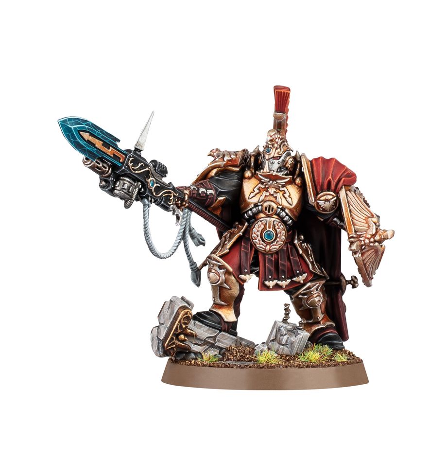 Legio Custodes: Shield Captain with Spear and Shield