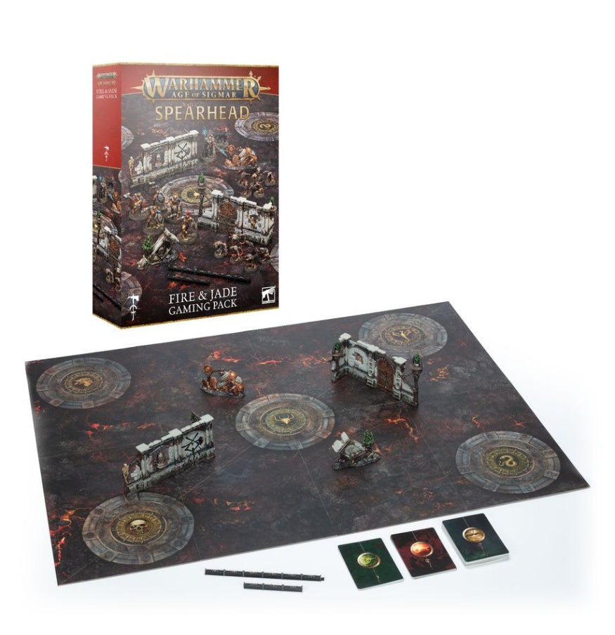 Warhammer: Age of Sigmar. Spearhead: Fire & Jade Gaming Pack