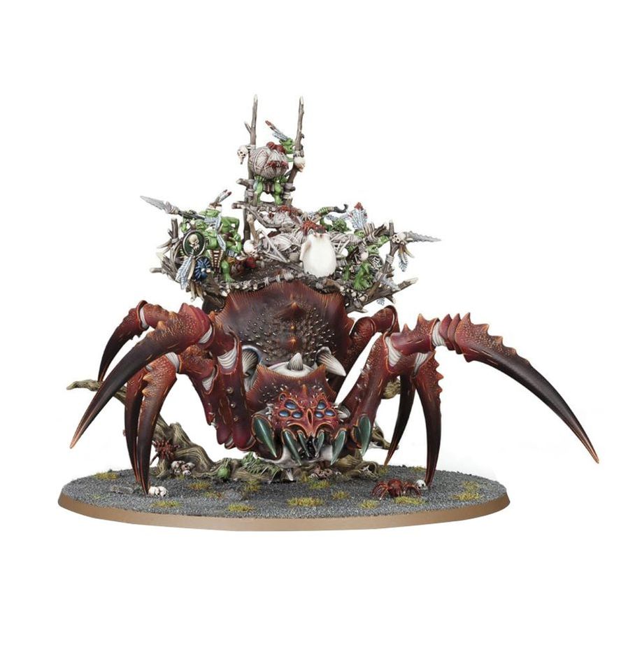 Gloomspite Gitz: Arachnarok Spider with Flinger