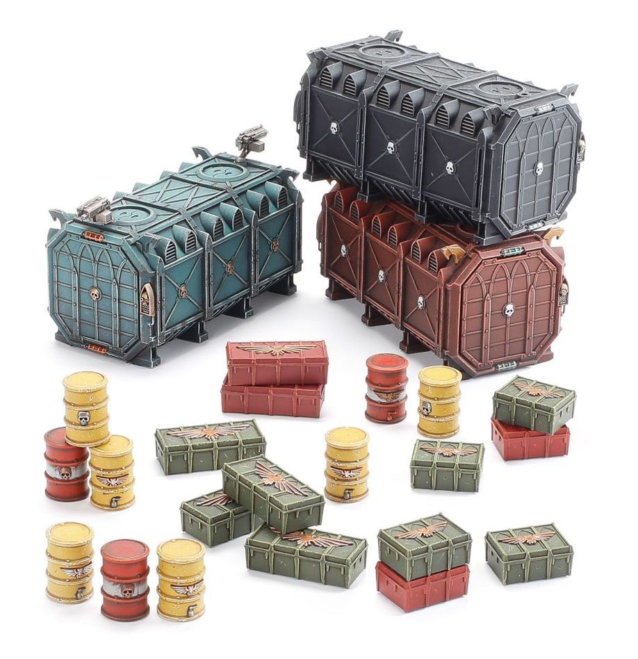 Battlezone: Manufactorum-Munitorum Armored Containers