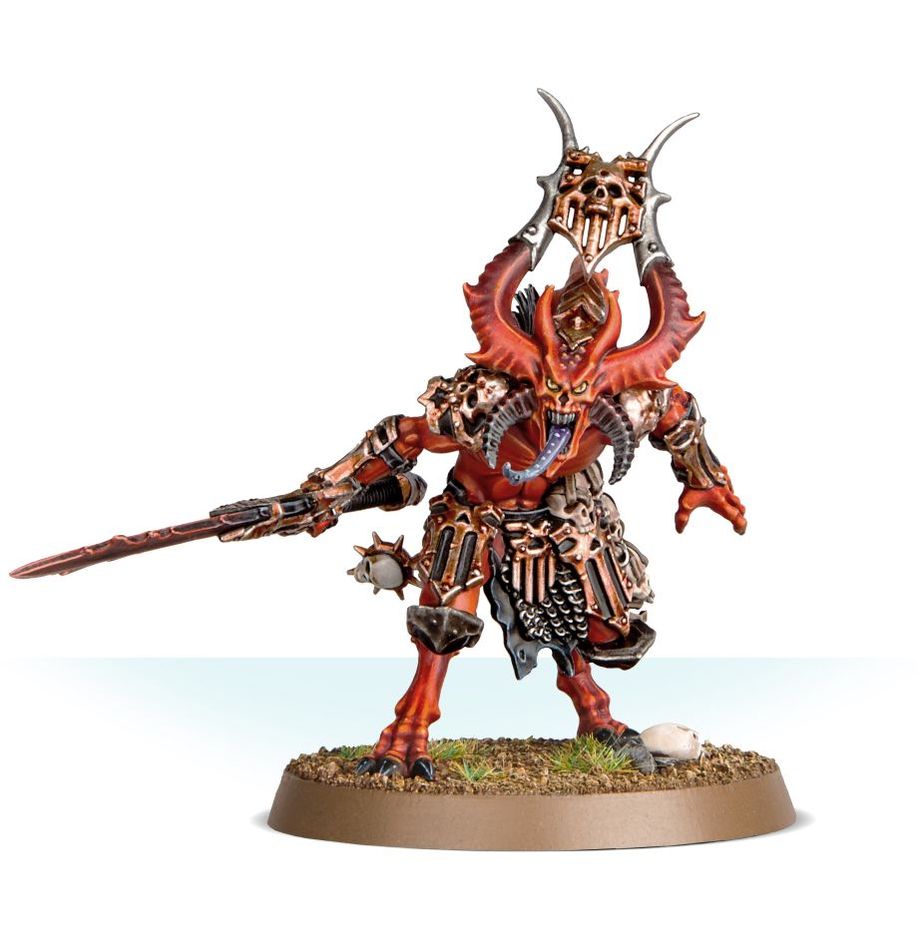 Daemons of Khorne: Bloodmaster, Herald of Khorne