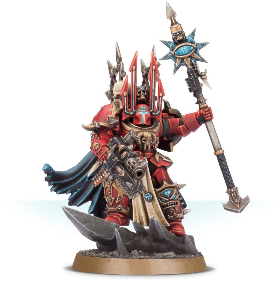 Chaos Space Marines: Sorcerer Lord in Terminator Armor