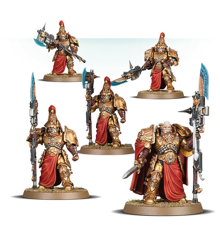 Legio Custodes: Custodian Wardens Shield-Captain