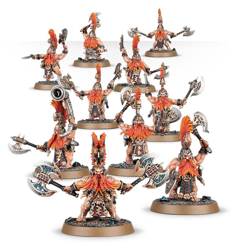 Fyreslayer: Vulkite Berzerkers