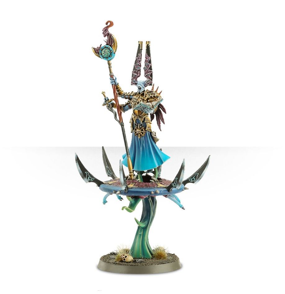 Disciples of Tzeentch: Gaunt Summoner on Disc of Tzeentch