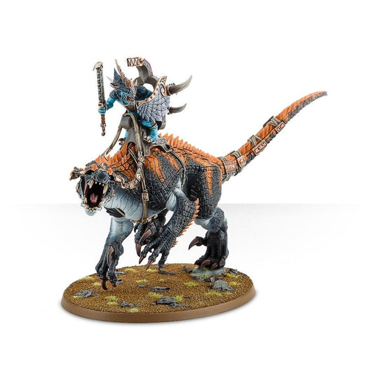 Seraphon: Saurus Scar-Veteran on Carnosaur